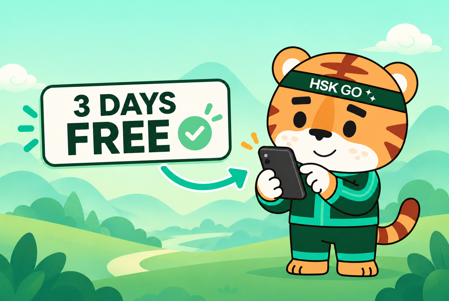 How to Get 3 Days of Free Access to HSK GO