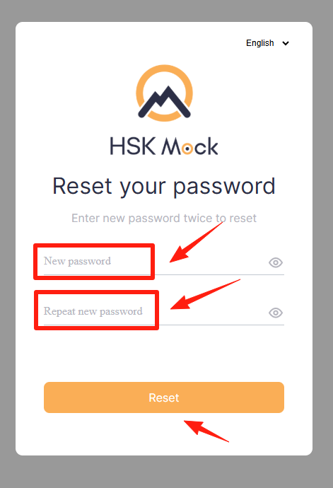 如何重置HSK Mock账户的密码？(图5)