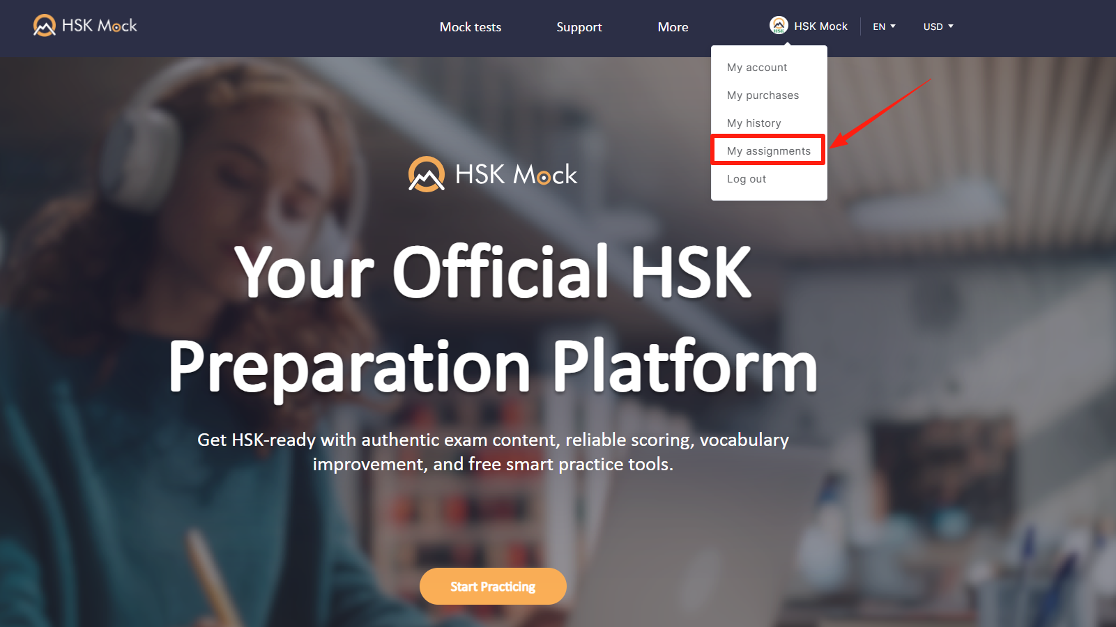How to answer the HSK Mock Papers distributed by the teacher?（Com +Direct）(图3)