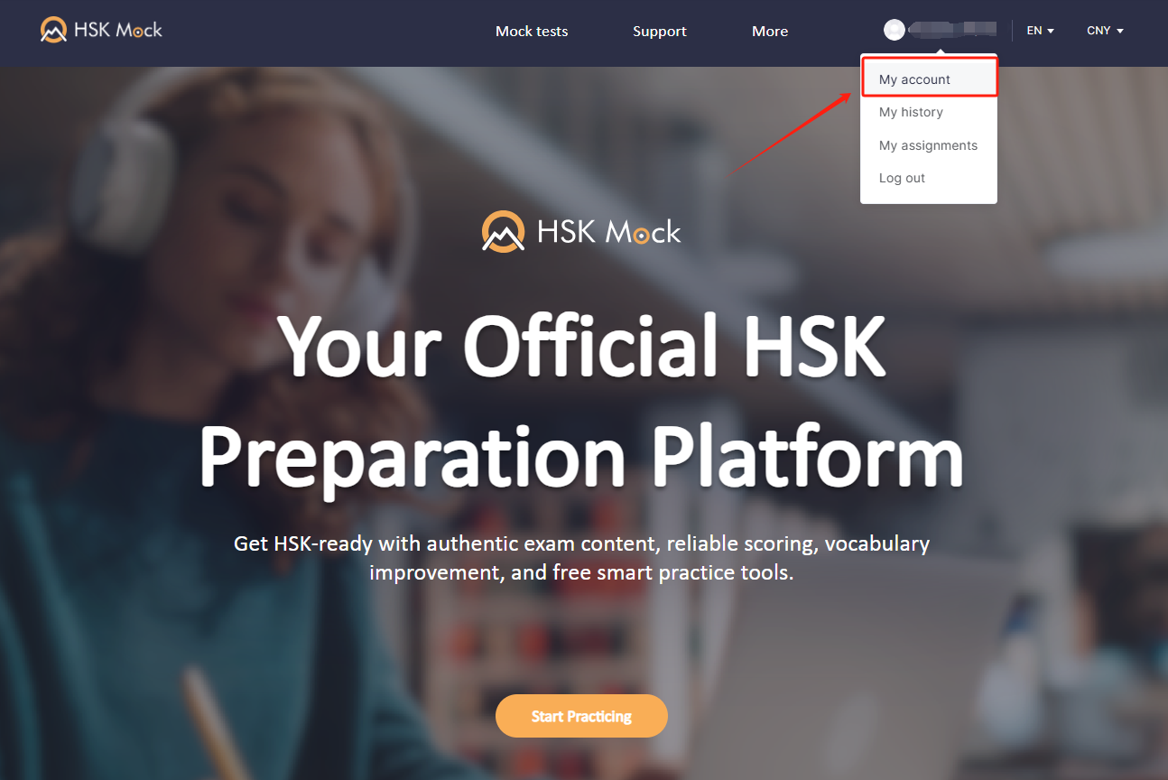How can test-takers check their scores and obtain the HSK Mock exam certificate?(图8)